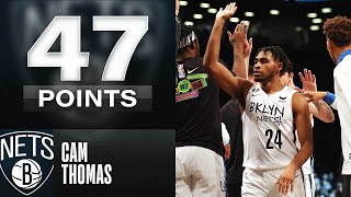 Cam Thomas Makes Nets Franchise History in CAREER-HIGH 47-PT Performance 👀 | February 6, 2023 screenshot 2