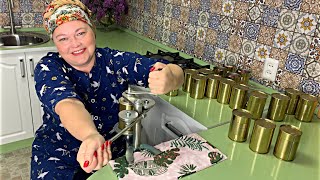 ТУШЕНКА ГОСТ В ЖЕСТЯНЫХ БАНКАХ! ЗАКАТОЧНАЯ МАШИНКА САМАЯ ЛУЧШАЯ!