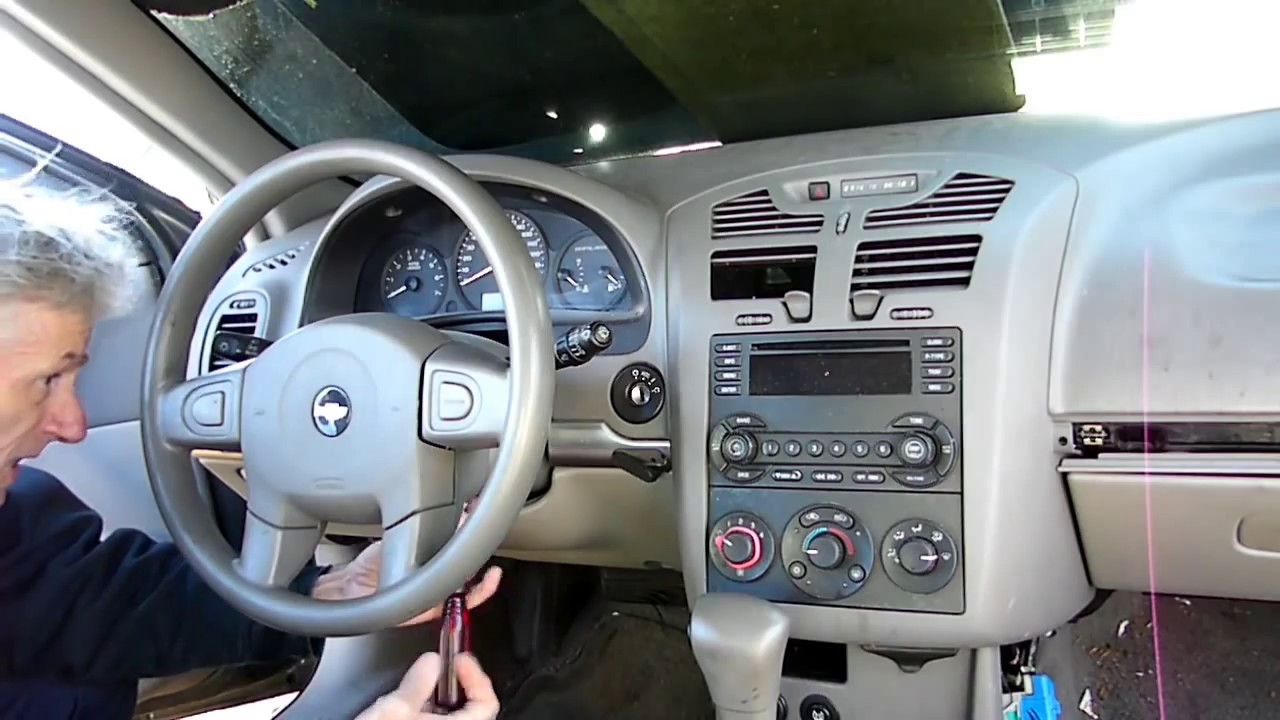 04 Malibu Multifunction Switch Removal