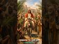HOSANNA TO THE KING - Short Version.