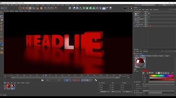 Effector Title Delay Animation  Cinema 4D Tutorial workflow