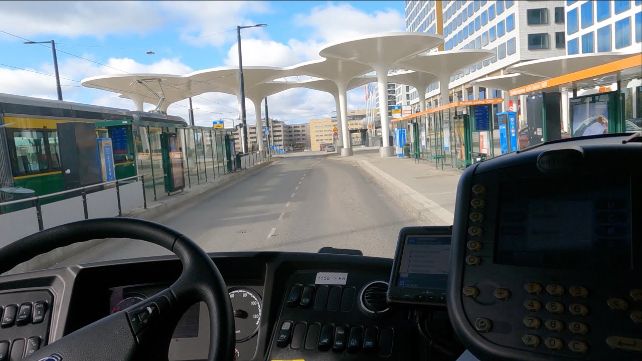 Bus 510 from Espoo to Helsinki ⎮Pidzki TV