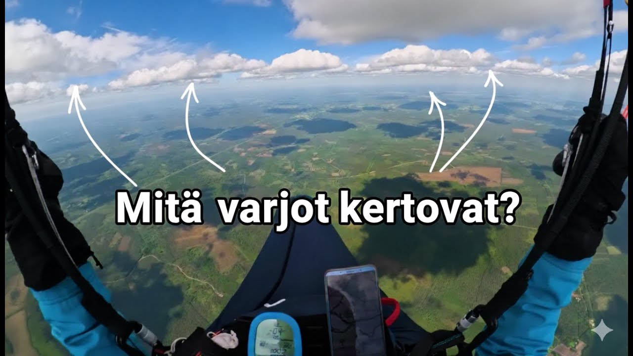 Pilvien perässä | Varjoliidon matkalento VLOG