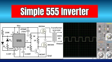 Inverter Using 555 Timer IC