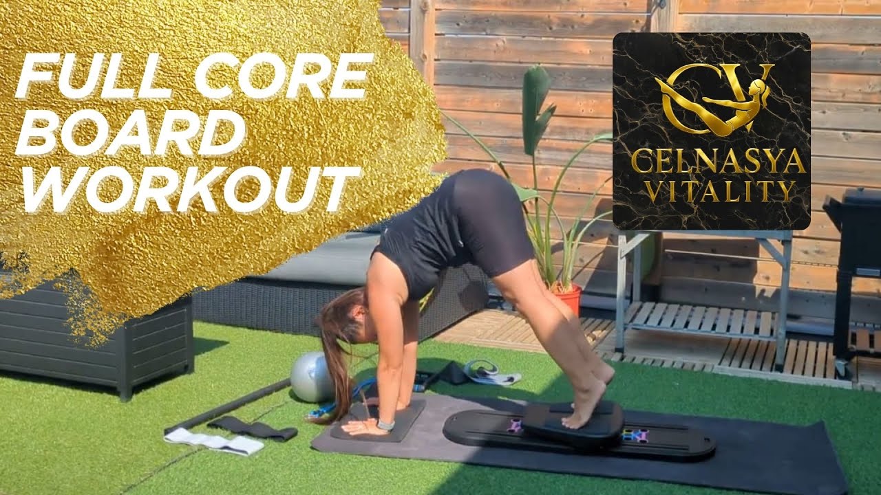 At-Home Pilates Reformer Board Workout: Dynamic Core Workout | Guided Ab Routine for Postpartum Moms