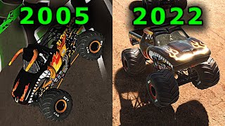 Evolution of EL TORO LOCO BLACK in MONSTER JAM Games screenshot 5