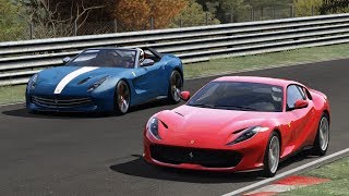 A lap around nordschleife with the ferrari f60 america & 812
superfast. by markos kass and ryoner: https://www./re...