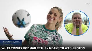 Washington Spirit Fans Share What Trinity Rodman Means to Them