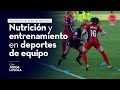 Nutrición y entrenamiento en deportes de equipo