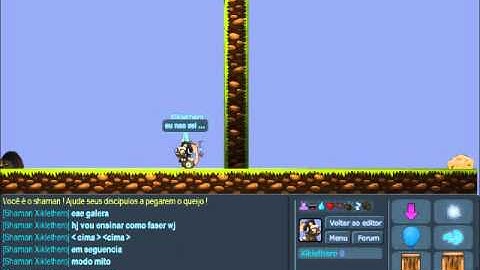 Tutorial - Transformice - Como subir na parede (wj)