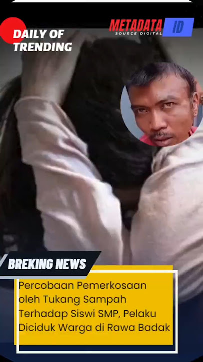 Terkuak!!! Seorang Tukang Sampah Diduga Melakukan Percobaan Pemerkosaan Siswi SMP😱😱 #short #shorts
