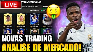 NOVAS TRADING!🤑 FAÇA MILHÕES NO FC MOBILE 24! 🇧🇷LIVE ON🇧🇷