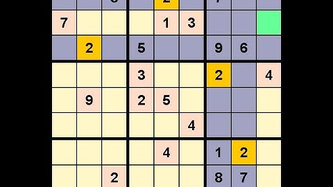 How to Solve Los Angeles Times Sudoku Expert November 2, 2022