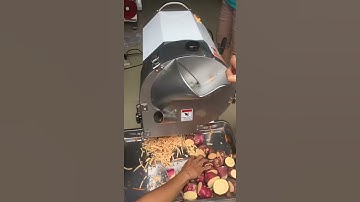 Máy cắt sợi khoai lang, máy thái sợi củ quả SH100, máy bào sợi bào lát rau củ Sh100