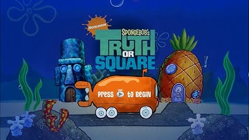 SpongeBob SquarePants: Truth or Square - Full Playthrough