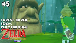 [4K UHD] Zelda: The Wind Waker HD - #5 Forest Haven - 100% Playthrough - No Commentary