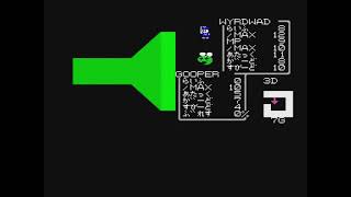 [MSX2] Yume Pro RPG 3 scenario 1 - Sample Gameplay