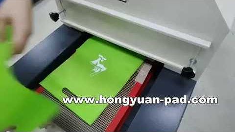 small size infrared drying machine tunnel dryer for nonwoven bag