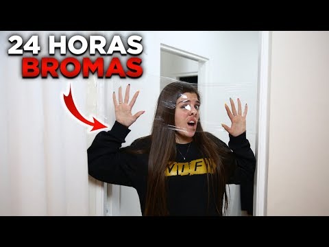 24 HORAS DE BROMAS PESADAS CON CÁMARA 0CULTA !! (SE ENFADA MUCHO) - Yao Cabrera ft Candela Diaz