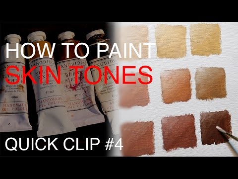 How To Mix Skin Tones QUICK CLIP 4