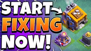 How To Fix A Rushed Builder Hall Level 9 Village Clash Of Clans