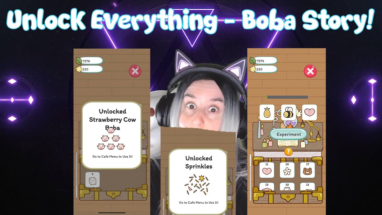 All recipes in Boba Story gameplay (magic den) 