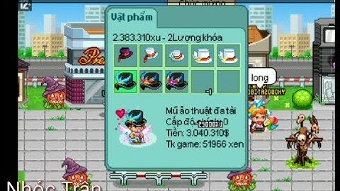 Nâng Mũ Ảo Thuật Đa Tài [vài nháy x5 Halloween 2019] Avatar 2D Teamobi