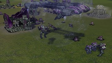 Supreme Commander: Forged Alliance - Cast #101. 4v4 on Lena River