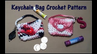 Posh Pooch Designs : Fun Little Key Chain Bag Crochet Pattern