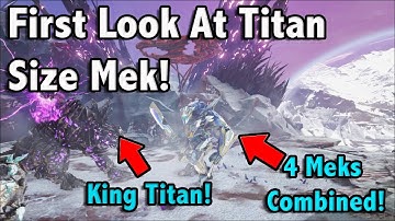 WORLD FIRST LOOK AT THE MEGA MEK + ARK EXTINCTION ENDING! || ARK EXTINCTION