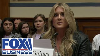 Riley Gaines has fiery exchange with ‘Squad’ Dem at Title IX hearing: ‘Enough is enough’