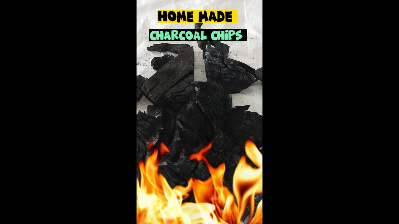 How to make charcoal at home I Home made charcoals YouTube