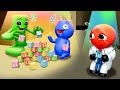 Rainbow friends make red sad  rainbow friends 2  rainbow friends 3d animation