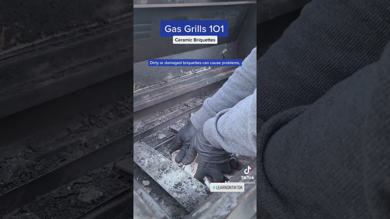 Gas Grills 101 - Ceramic Briquettes (Tik Tok)