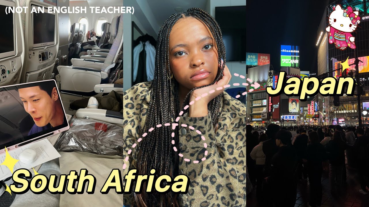from south africa to japan (vlog)