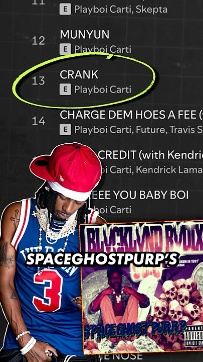 Playboi Cartiβs CRANK sample