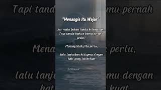 Menangis Itu Wajar  katamotivasi  menangis quotes