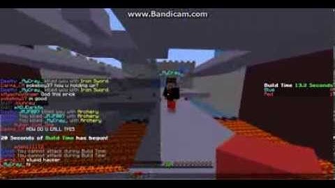 Lol hacker on Turf Wars - Mineplex
