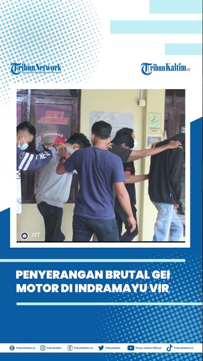 Penyerangan Brutal Geng Motor di Indramayu Viral