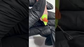 4D Aura Acrylic-Gel Carrot &amp; Bunny Nail Design 🐰🥕 Watch our Brand Ambassador Helen Clayton Clayton