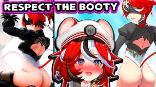 Bae loves all the 2 Bae art [Hakos Baelz / Hololive EN]
