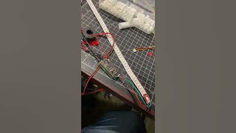 Adafruit Lightsaber LED blade testing