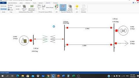 Power world simulator for steady state stability studies