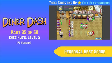 Diner Dash (2003, PC) - Part 35 of 50: Chez Flo