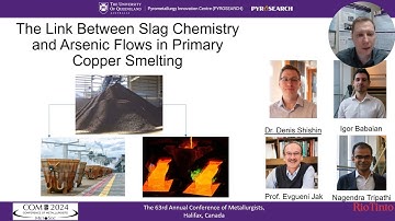Link Between Slag Chemistry and Arsenic Flows in Primary Copper Smelting (calculated using FactSage)