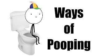 Different Ways of Pooping
