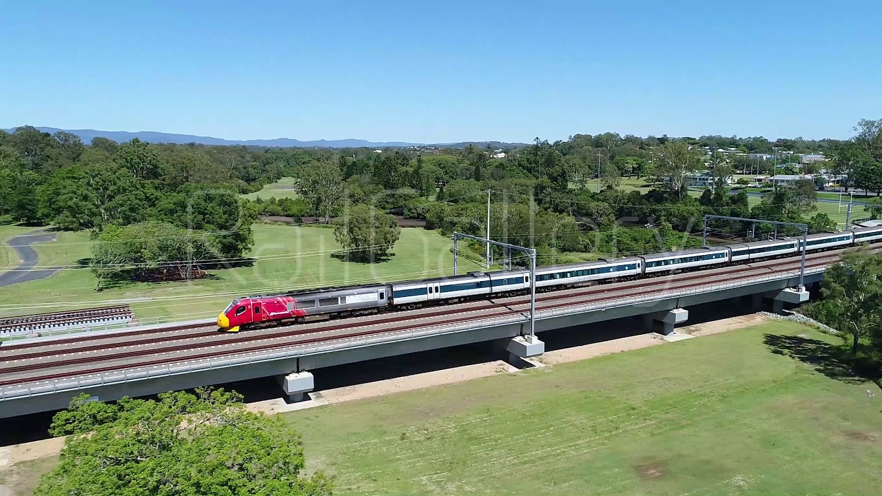RailGallery_20171209_130 Queensland Rail Diesel Tilt Train Spirit