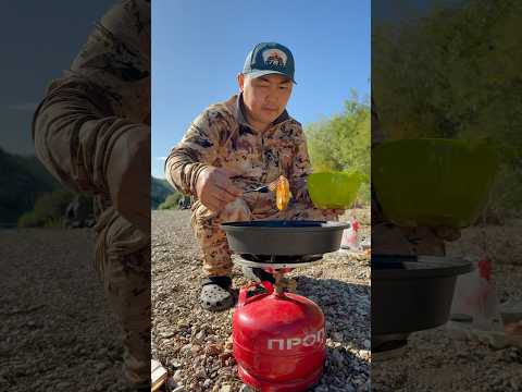 Pancakes and salamaat / Оладьи и саламаат #pandasakha #travel #food #nature