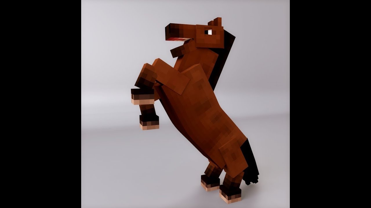 Cinema 4D - Free Minecraft Horse Rig! - YouTube