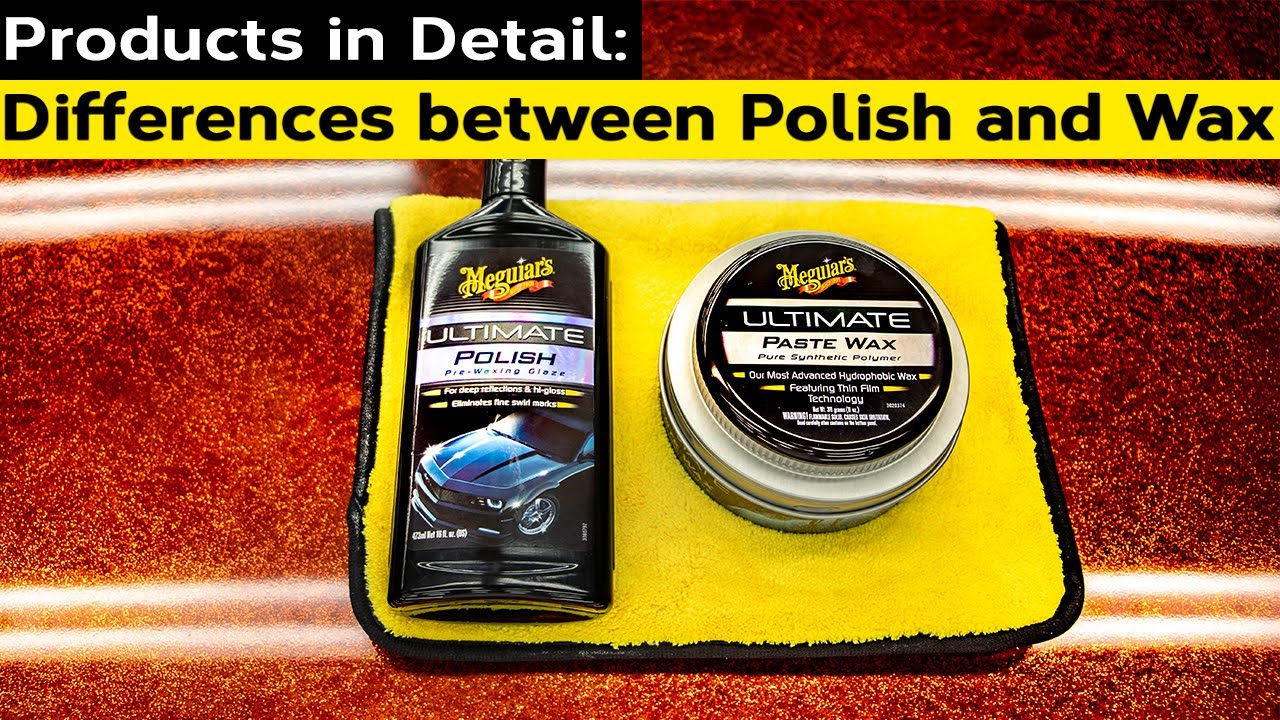 Difference between Car Wax and Polish